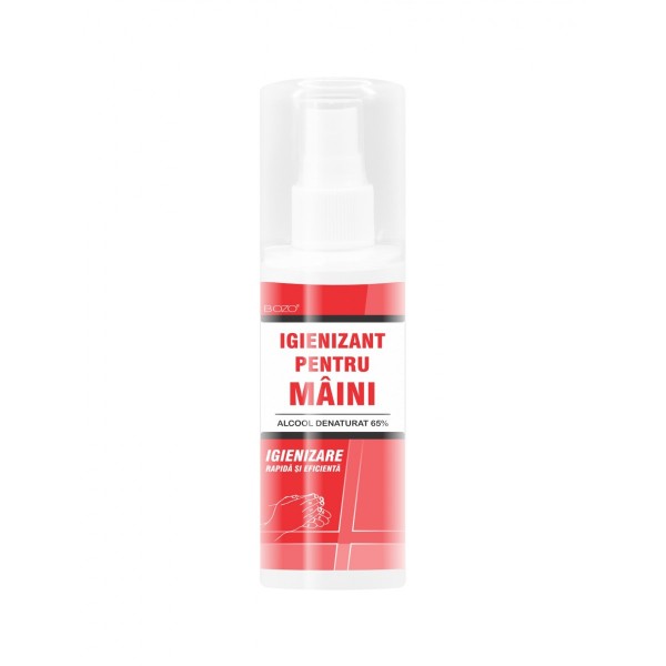 Igienizant pentru mâini 100ml - 65% Alcool Igienizant pentru mâini 100ml - 65% Alcool